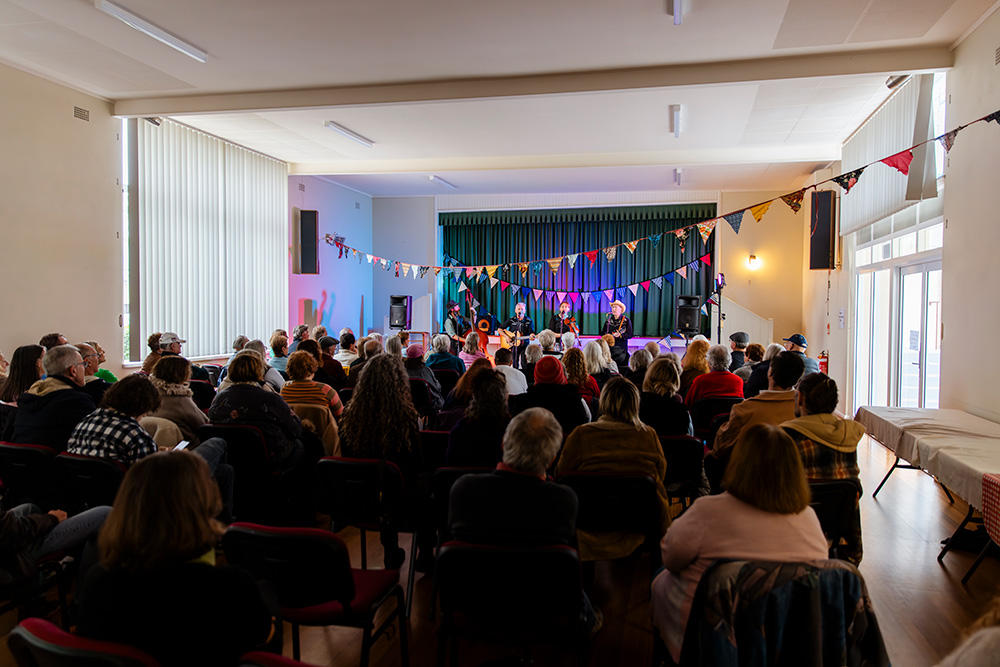The Water Runners playing at Berry Uniting Church